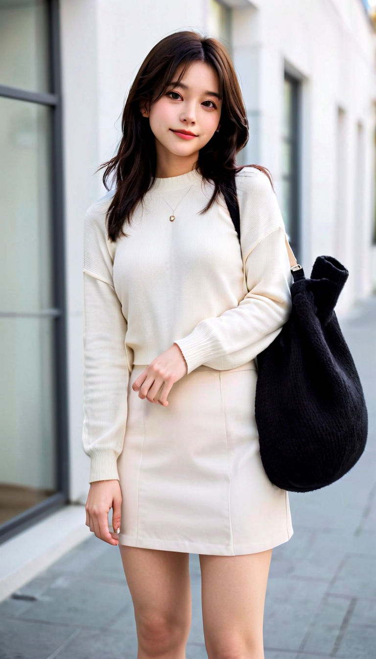 サンプル画像6:【福袋】篠原麻里奈＆石川恵美里:AI生成美女カタログ28巻・30巻セット(ゆるふわAI) [d_365081]