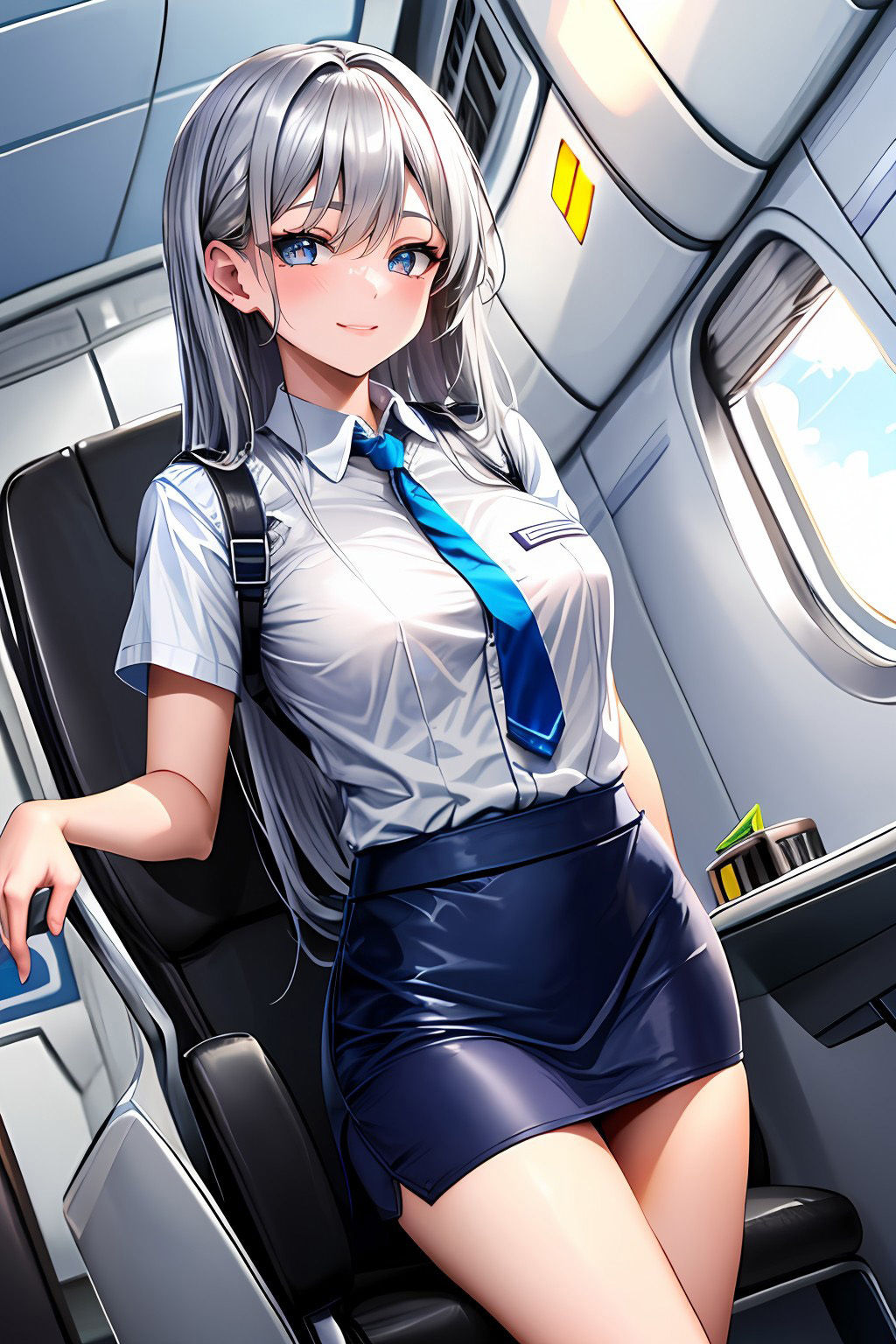 サンプル画像3:噂の世界一お高いお仕事！！裏ファーストクラス A◯A口腔サービスを受けて頂き飛行中はずっと私の穴にもお入り戴いております！！ そして、お客様のレバーでご自由に操作くださいませ！！(たまごサンド) [d_365172]