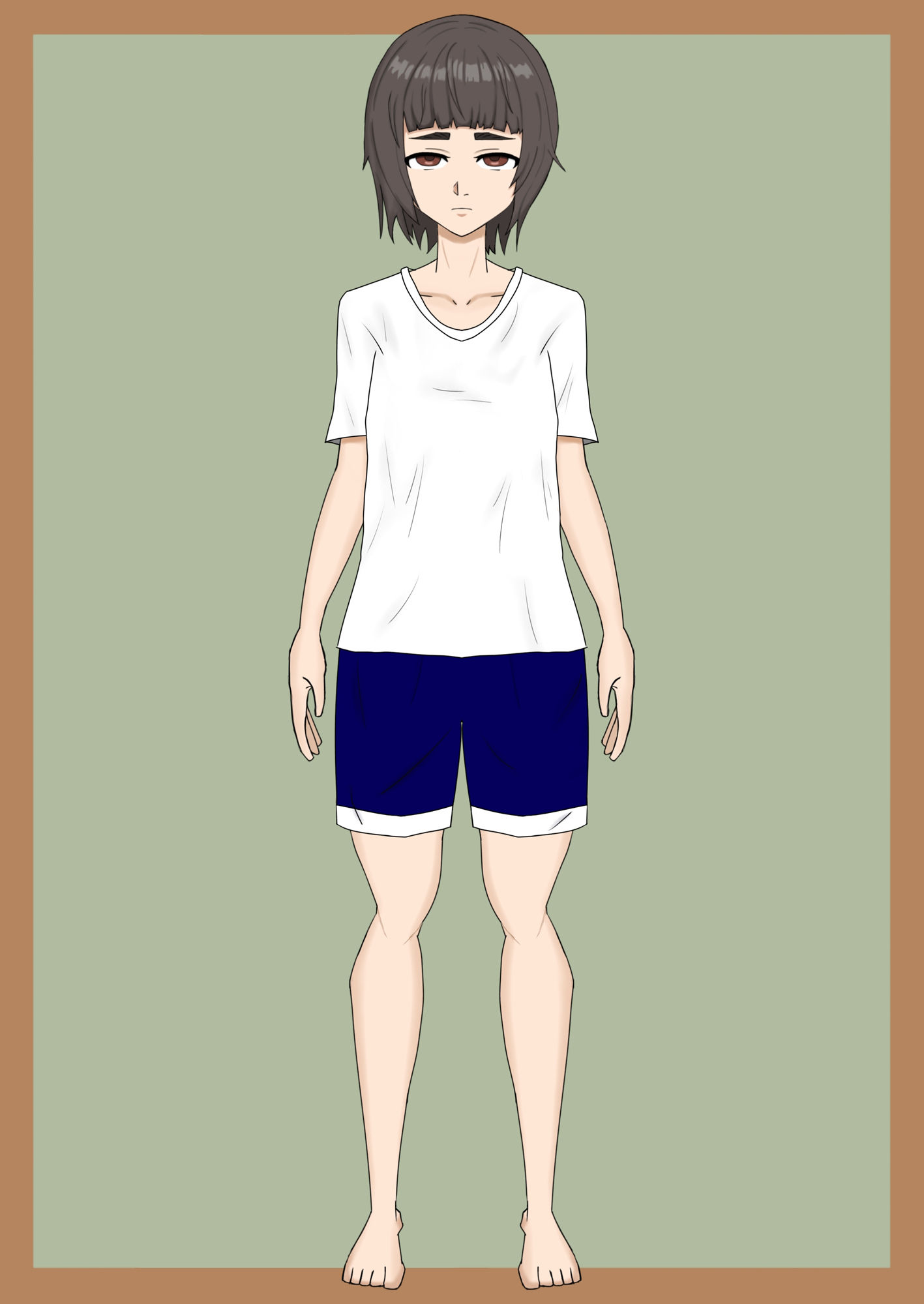 サンプル画像1:脱衣 地味女子(からから) [d_365211]