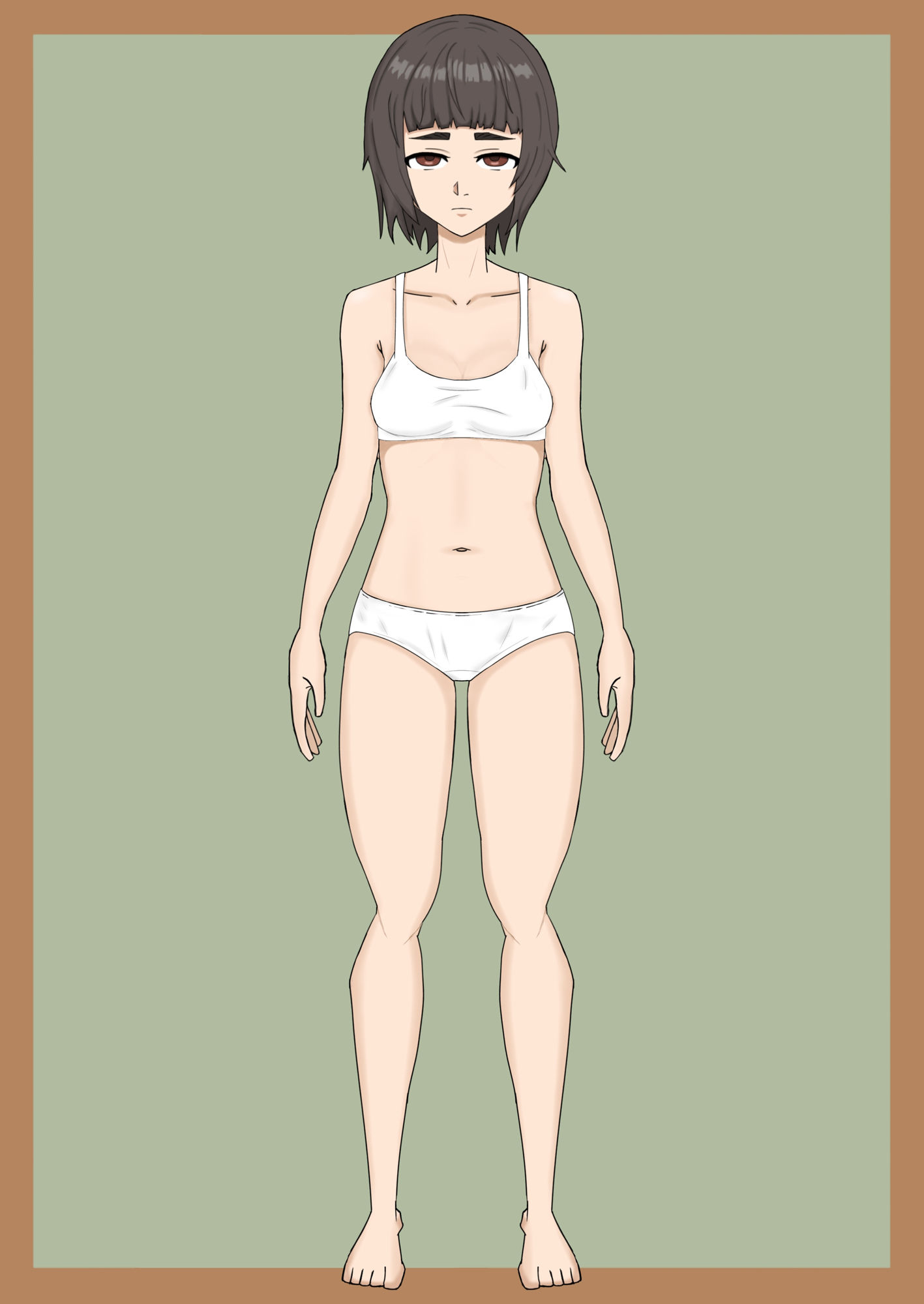 サンプル画像2:脱衣 地味女子(からから) [d_365211]