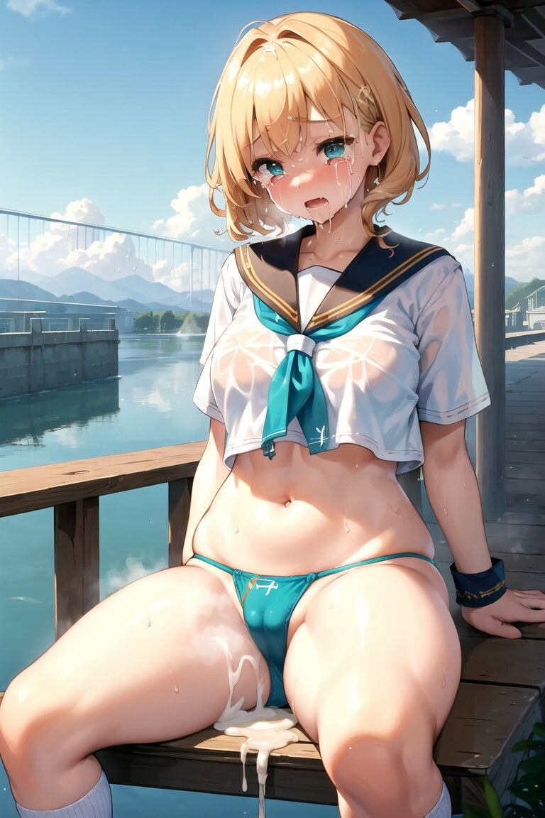 サンプル画像2:女子校生パンティー〜強●高圧中出し射撃〜(AIザッハトルテ) [d_365262]