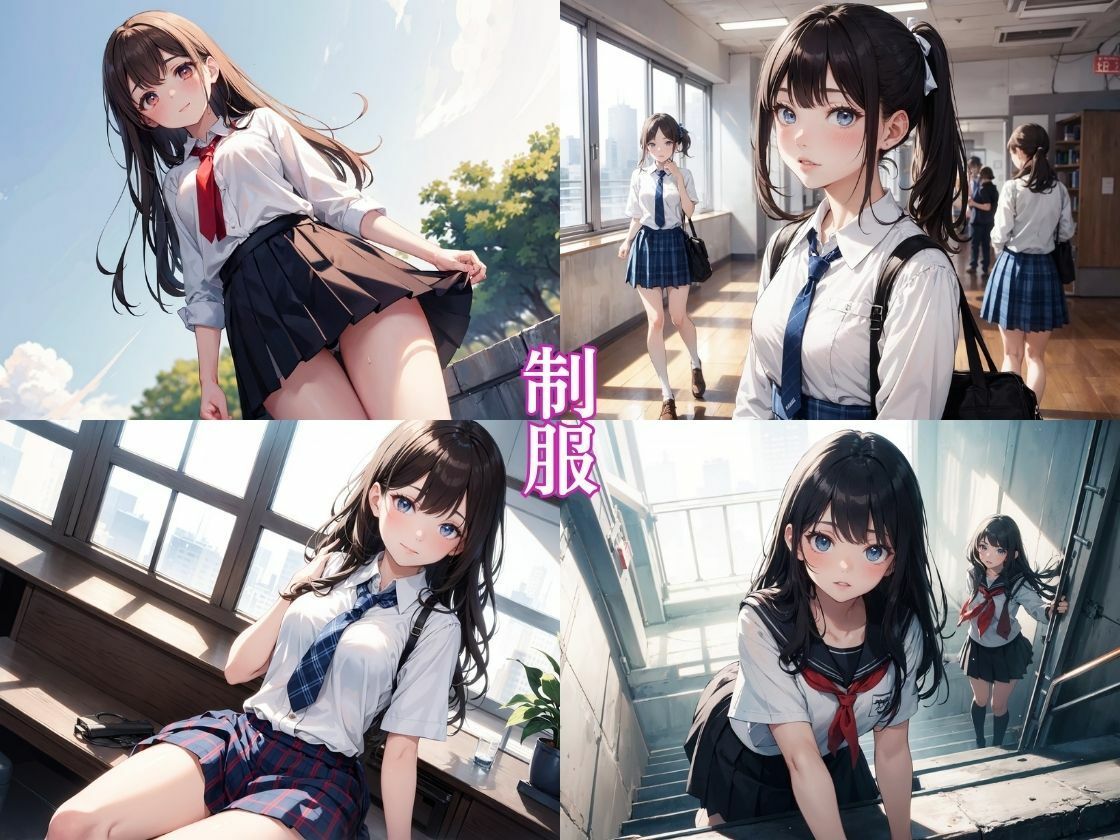 サンプル画像2:黒髪女子ぐっちょぐちょに辱め Assort 〜 色んな女子を味わって(ちゅぷまる。) [d_365288]