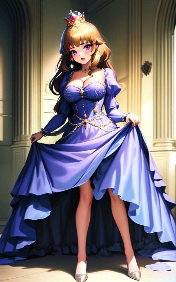 サンプル画像1:妖艶なお姫様(美女図鑑) [d_365315]