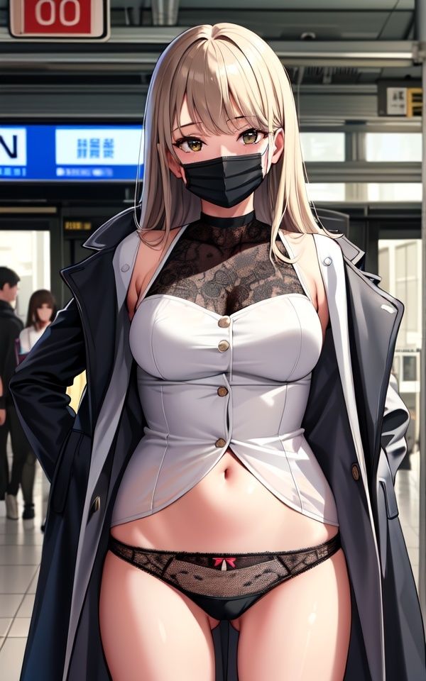 サンプル画像1:密かに露出を楽しむ美女(eromon) [d_365328]