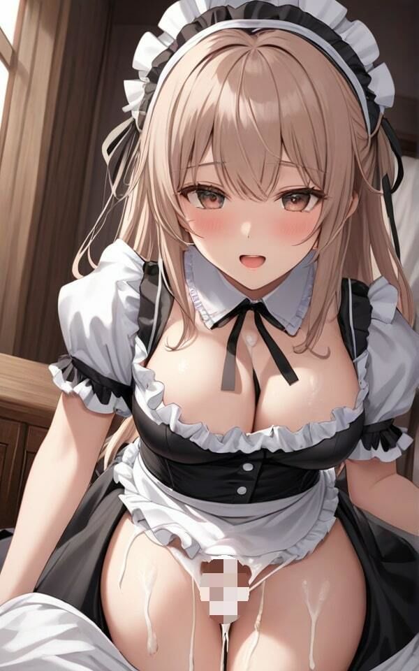 サンプル画像2:いきなり家にエッチなメイドがいた！ 御主人様分かっています！ まずは、私で気持ちよくなって下さい！(火の小鳥) [d_365346]