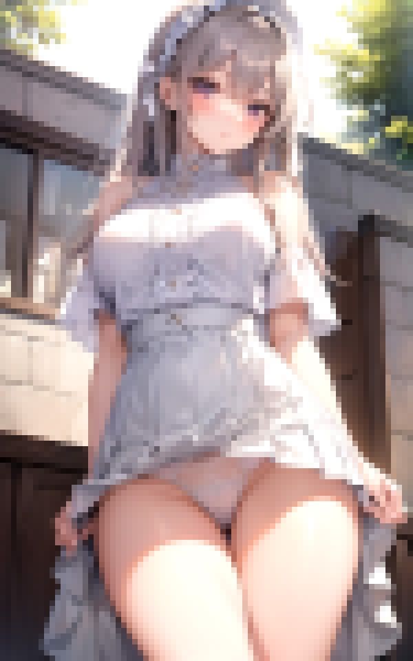 サンプル画像1:白服×パンチラ〜ここから始まる僕の物語〜(ディープデザイアデータ) [d_365375]