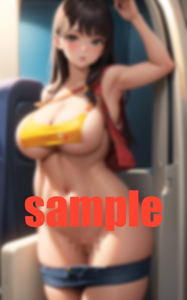 サンプル画像5:救命胴衣着用中！お客様これから座席に伺います(プロ根性) [d_365416]