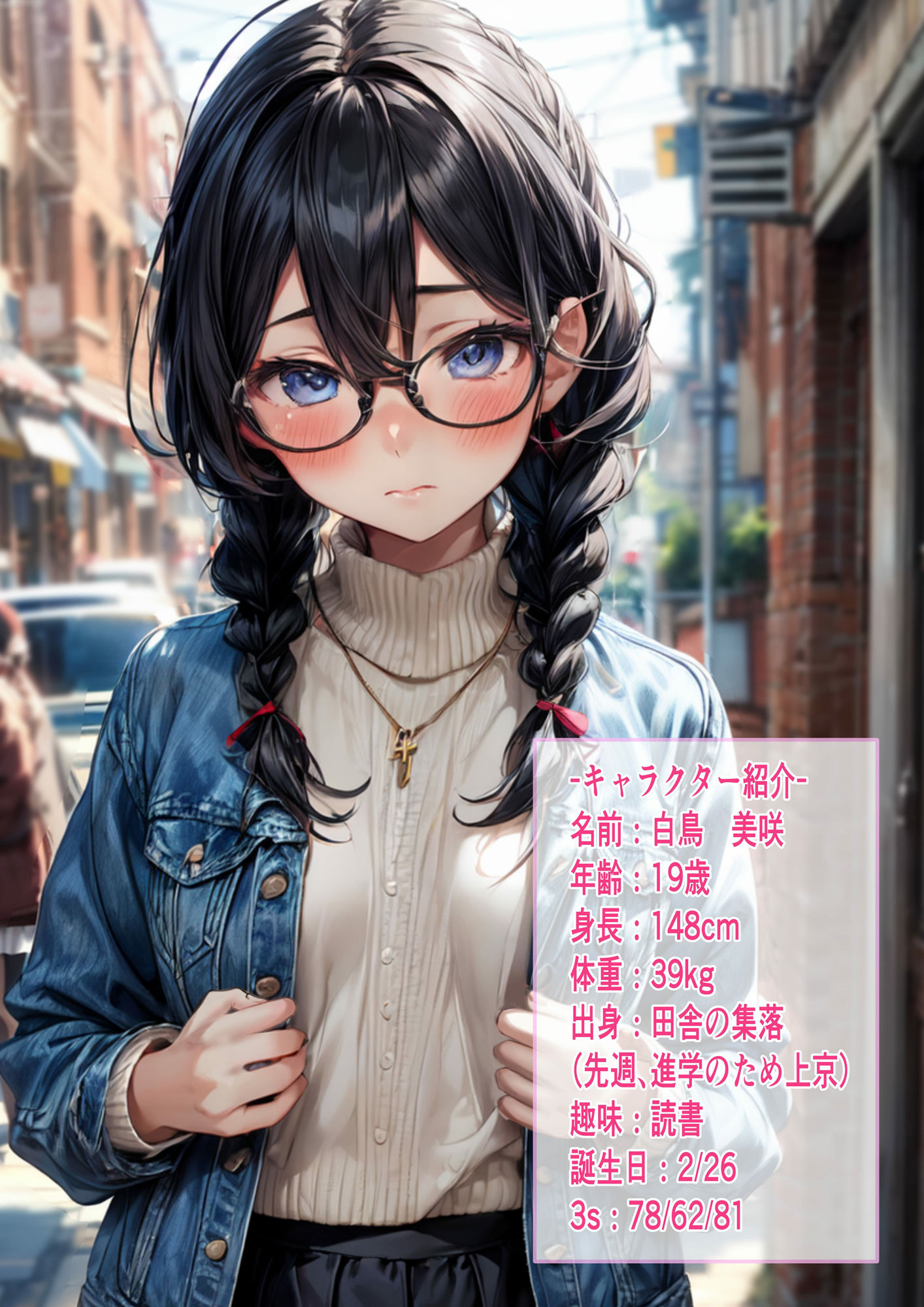 サンプル画像2:アコガレ − 都会を夢見た少女 −(数多の空) [d_365417]