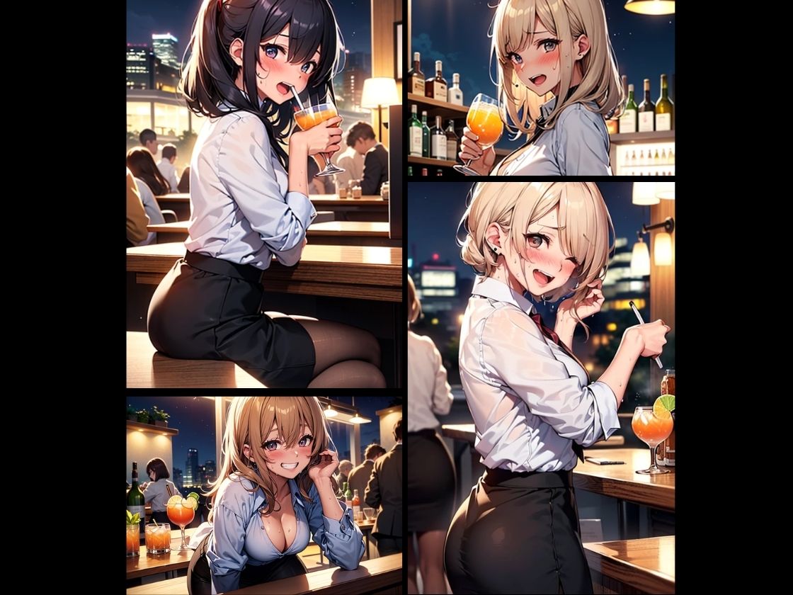 サンプル画像1:酩酊新人OLお持ち帰り 酔って動けない子に好き放題(えばーぶるー) [d_365425]