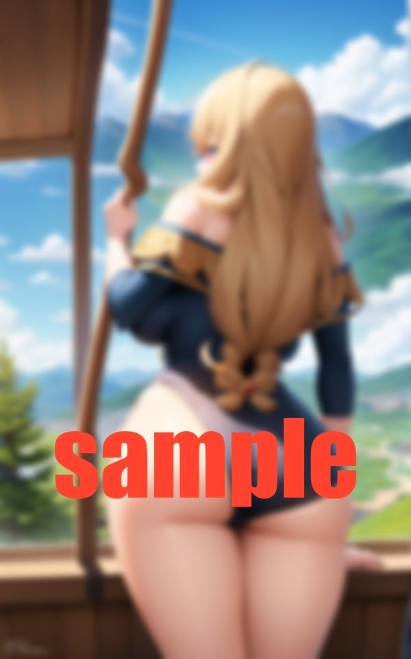 サンプル画像4:景色よりうまいお尻-なんか視線感じるな-(666666) [d_365436]