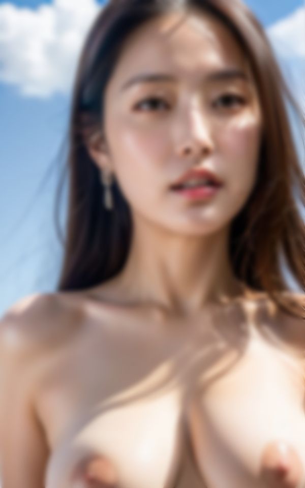 サンプル画像5:ビーチで魅せるむちむちお色気美人がカメラ越しであなたを誘惑(アイの秘宝館) [d_365437]