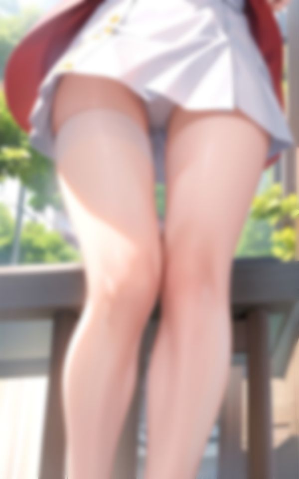 サンプル画像4:ある診療所で行われた新人ナースがパンツを見せる研修(I LOVE AI) [d_365438]