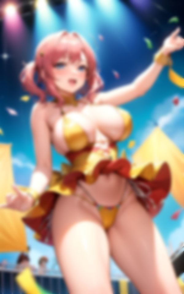 サンプル画像3:エロすぎる淫乱カーニバル美女盗撮記録97枚(AI アイドル) [d_365439]