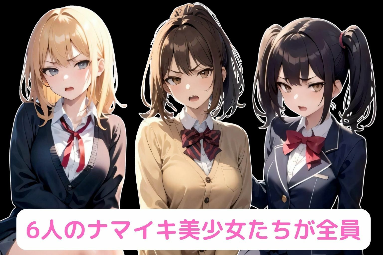 サンプル画像4:ボクを嫌っているナマイキなクソ女たちをバコバコに犯して妊娠させる話(NF太郎) [d_365546]