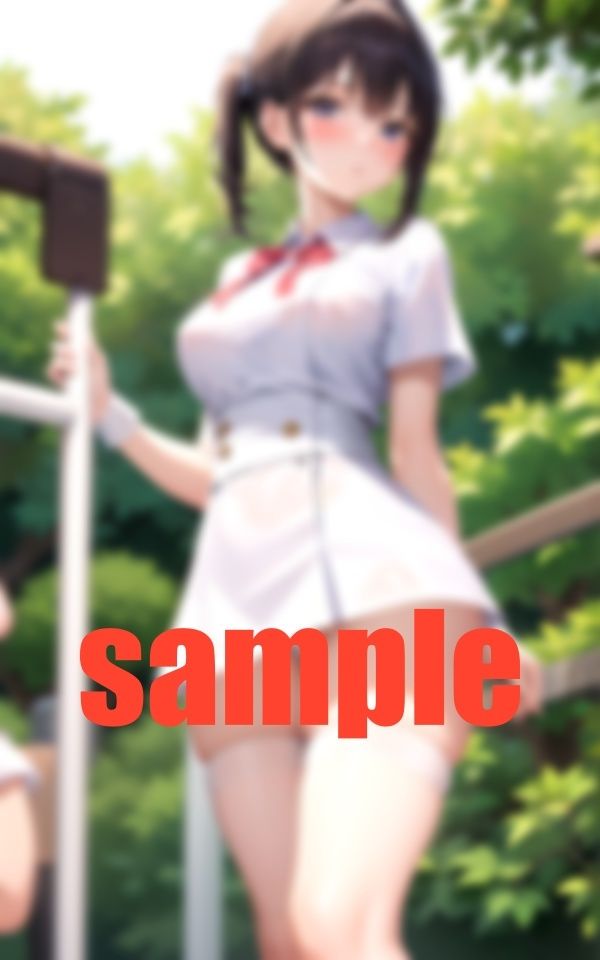 サンプル画像3:見せちゃうナース-ちょっと短すぎじゃない？-(ちいこさん) [d_365555]