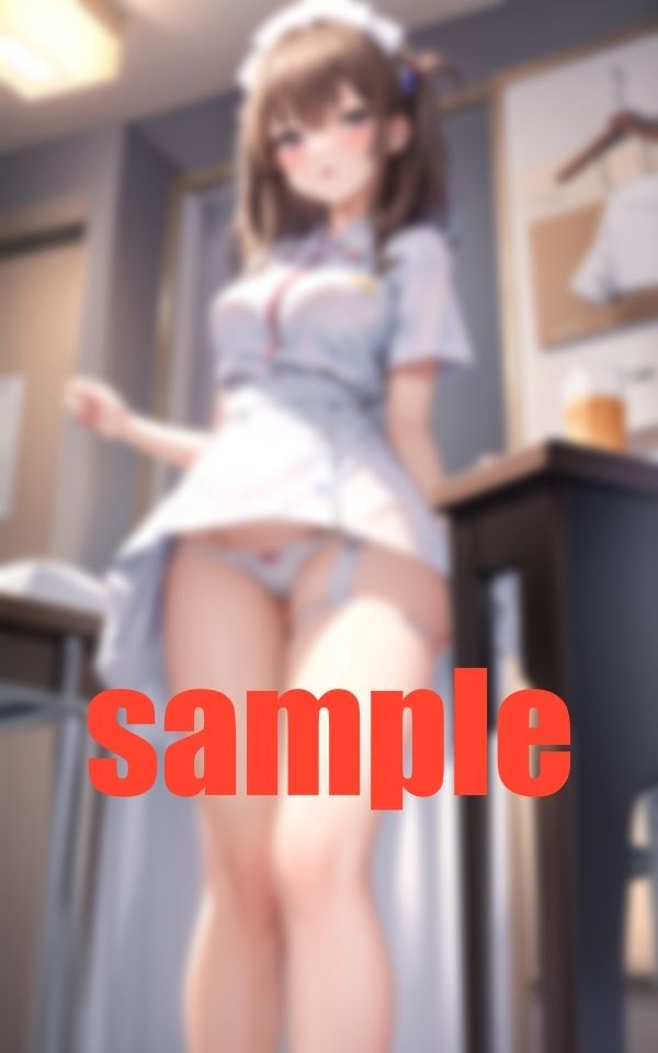 サンプル画像5:見せちゃうナース-ちょっと短すぎじゃない？-(ちいこさん) [d_365555]