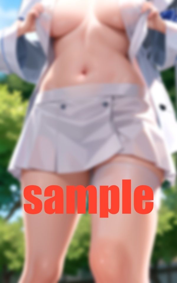 見せちゃうナース-ちょっと短すぎじゃない?-のサンプル画像 6