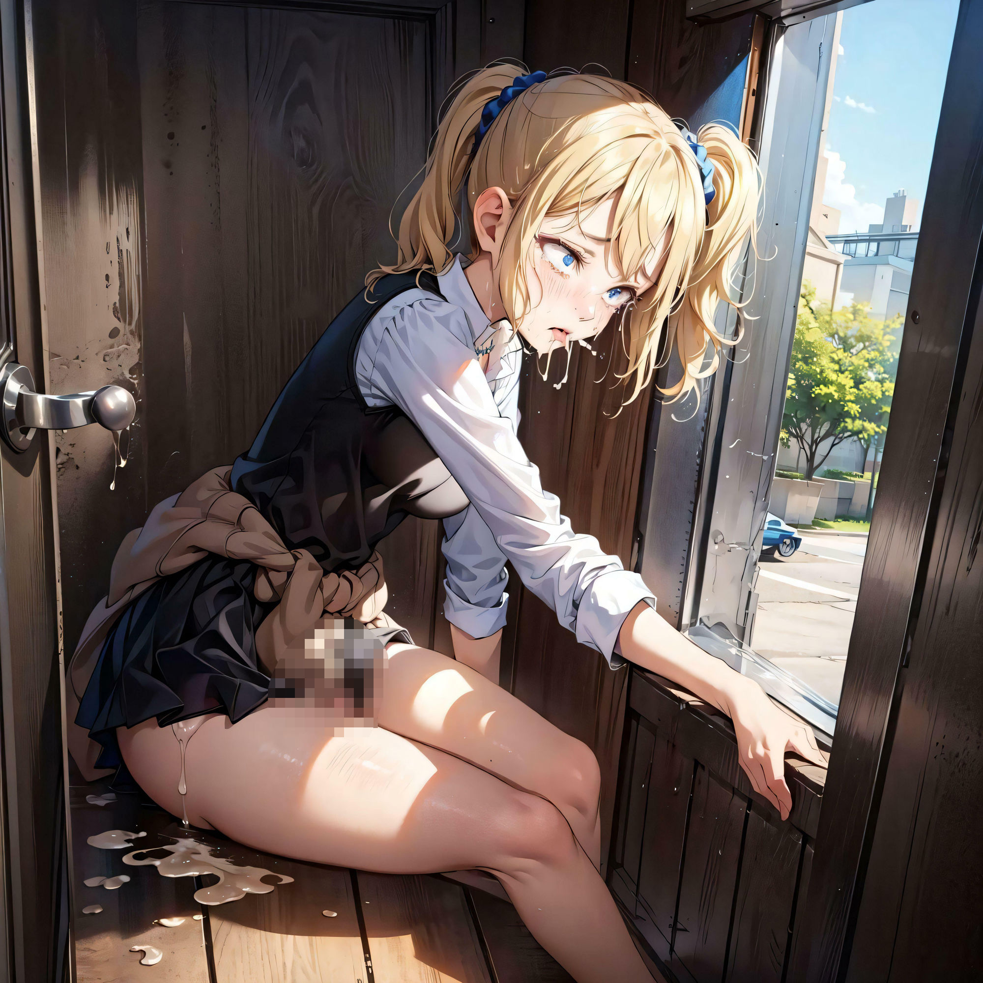 サンプル画像1:早○愛の露出放尿記(ねこのひげ) [d_365624]