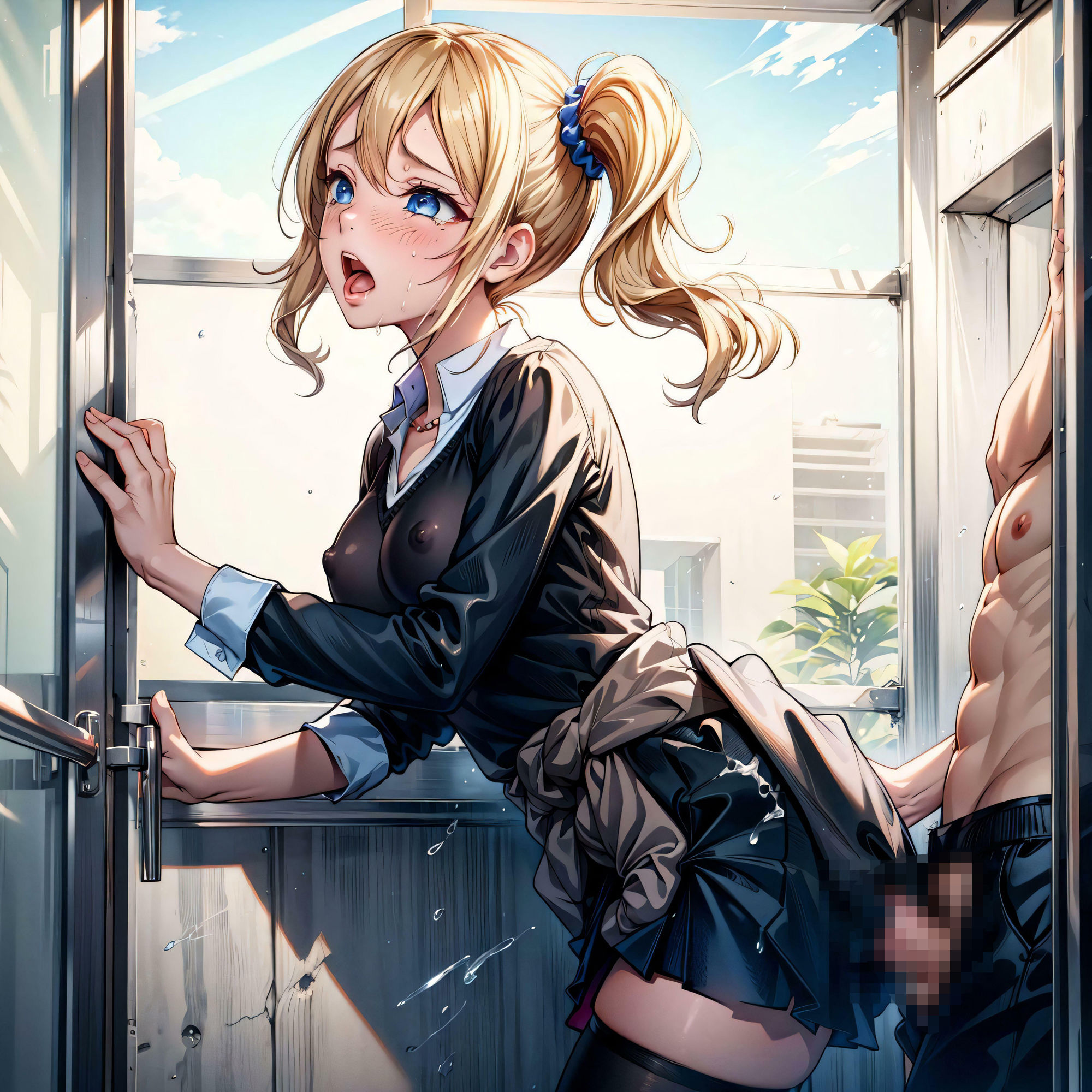 サンプル画像2:早○愛の露出放尿記(ねこのひげ) [d_365624]