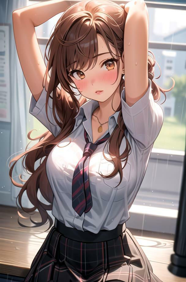 サンプル画像2:【明日も雨が降りますように・・】 きっかけは雨だった 透けたシャツ・・うるんだ瞳 僕らに言葉はもう必要なかった ＃2(イラストえちえち) [d_365632]