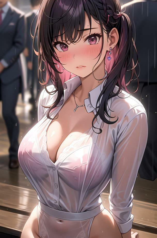 サンプル画像3:【明日も雨が降りますように・・】 きっかけは雨だった 透けたシャツ・・うるんだ瞳 僕らに言葉はもう必要なかった ＃2(イラストえちえち) [d_365632]