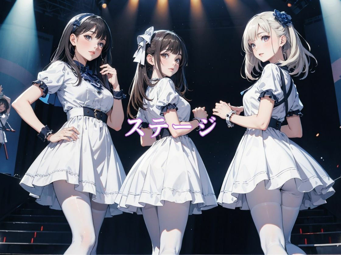 サンプル画像1:ハメられたアイドル2〜ステージ上で公開セックス(ちゅぷまる。) [d_365637]