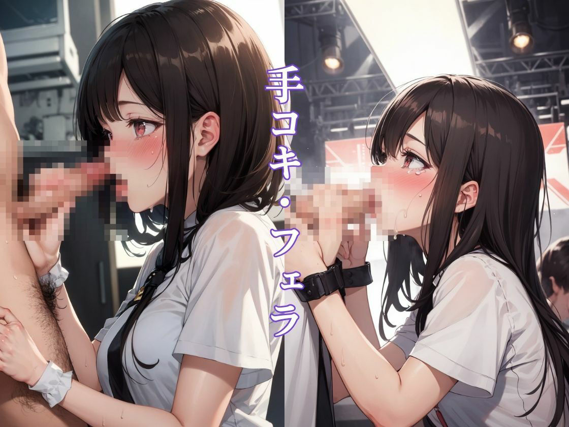 サンプル画像5:ハメられたアイドル2〜ステージ上で公開セックス(ちゅぷまる。) [d_365637]