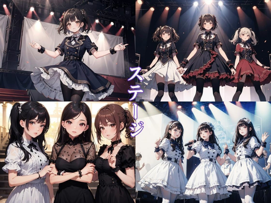 サンプル画像6:ハメられたアイドル2〜ステージ上で公開セックス(ちゅぷまる。) [d_365637]