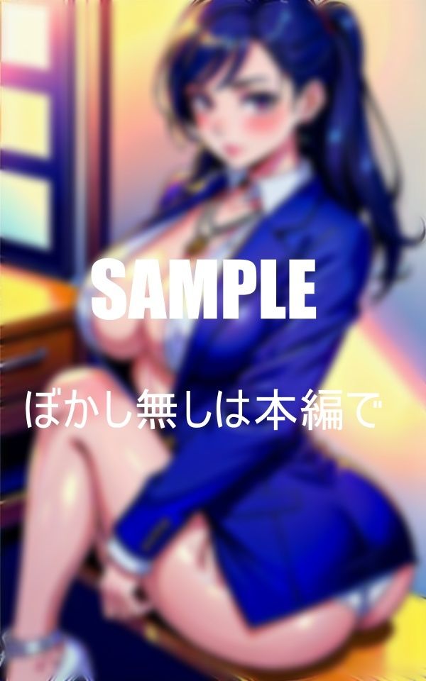 サンプル画像2:性欲強過ぎる美熟女OLたち男が欲しくて濡れっぱなしの下半身(Qサークル) [d_365665]