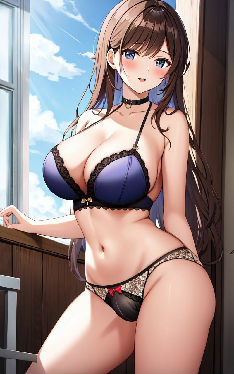 サンプル画像2:ふたなり女の秘密のHパンツ。150枚(ドえろファンタジー【AIイラスト】) [d_365715]