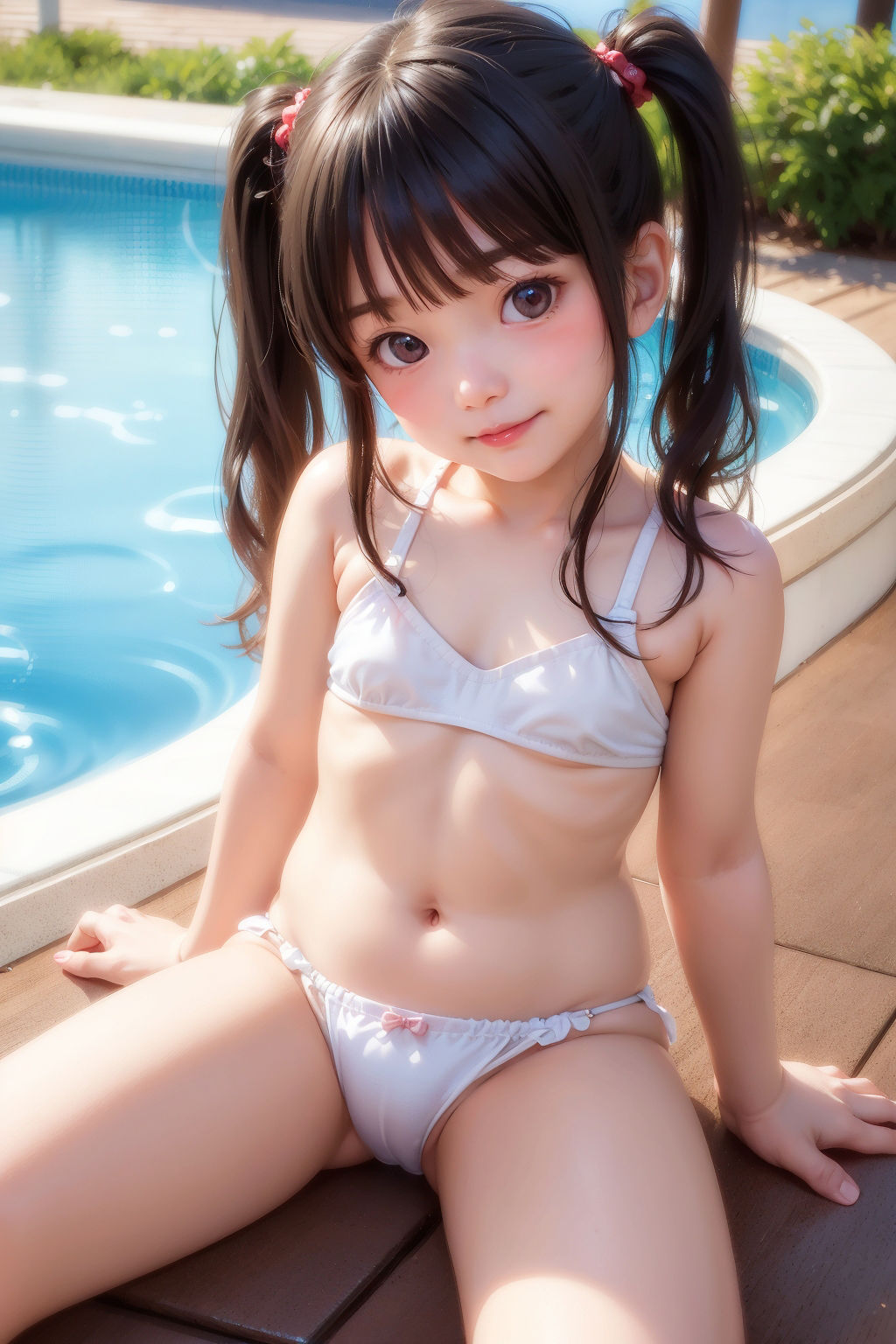 サンプル画像3:恥めての水着グラビア特集(週刊ロリポップサンデー) [d_365727]