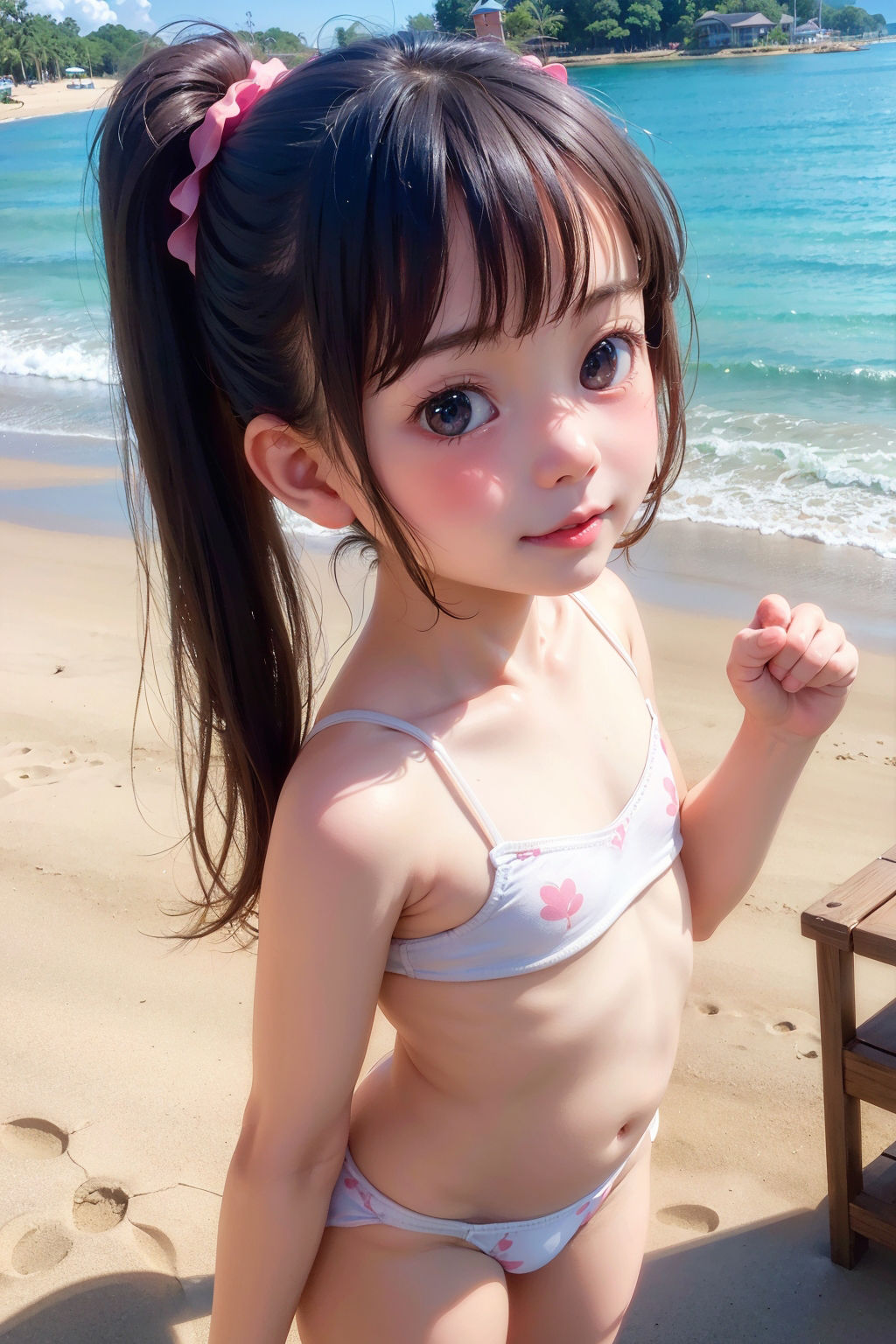 サンプル画像5:恥めての水着グラビア特集(週刊ロリポップサンデー) [d_365727]