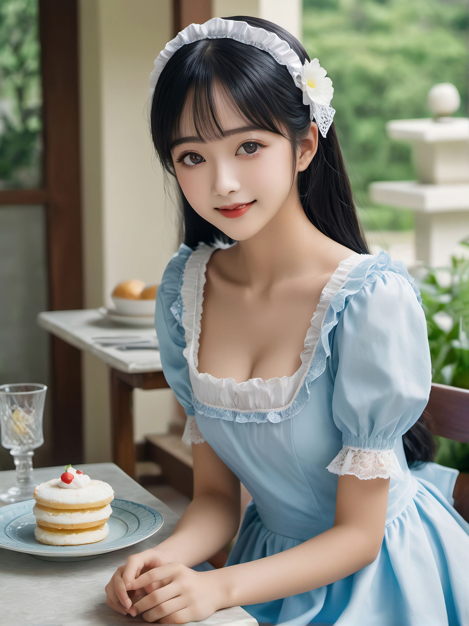 サンプル画像2:メイドさん1(幻影空域) [d_365737]