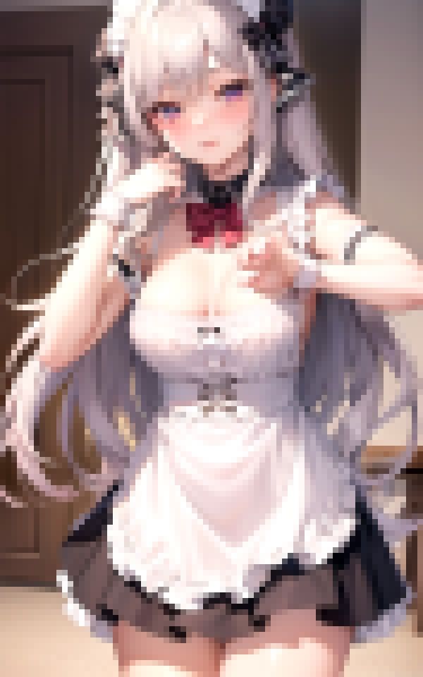 サンプル画像3:メイドコスした妹が僕のご奉仕メイドになった日(センシャルシリコンストーリーズ) [d_365748]