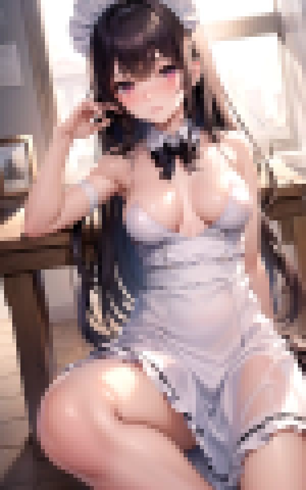 サンプル画像6:メイドコスした姉が僕に挑発してきたので羞恥な写真を撮りました(シンセンスセンセーションズ) [d_365750]