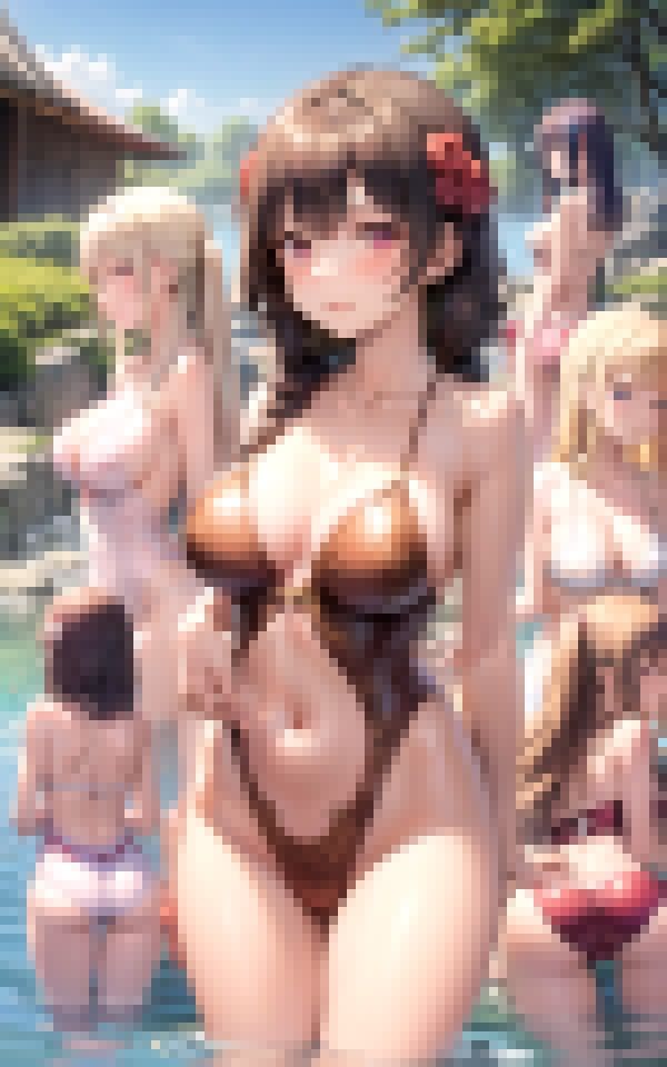 サンプル画像4:妄想不倫〜温浴貸切温泉で姉達にからかわれてます〜(シンセンスセンセーションズ) [d_365751]