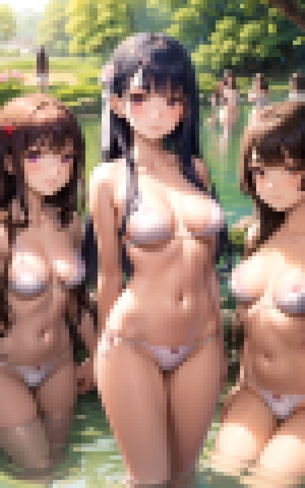 サンプル画像5:妄想浪漫〜温浴貸切温泉でメイド達と…〜(セクシャルスクリプト) [d_365761]