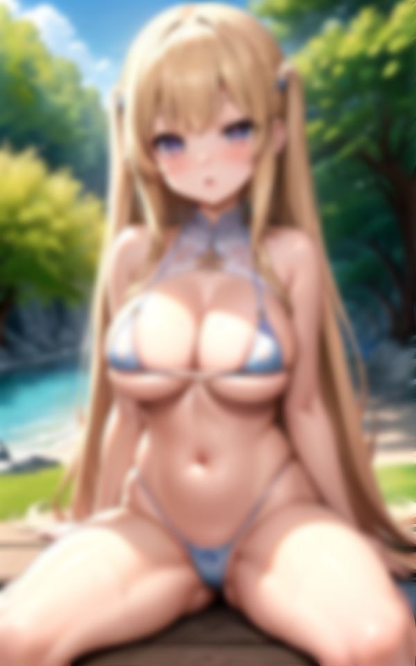 サンプル画像2:野外に現れたHなネコミミ露出美女があなたを色仕掛け(AアイLABO) [d_365769]