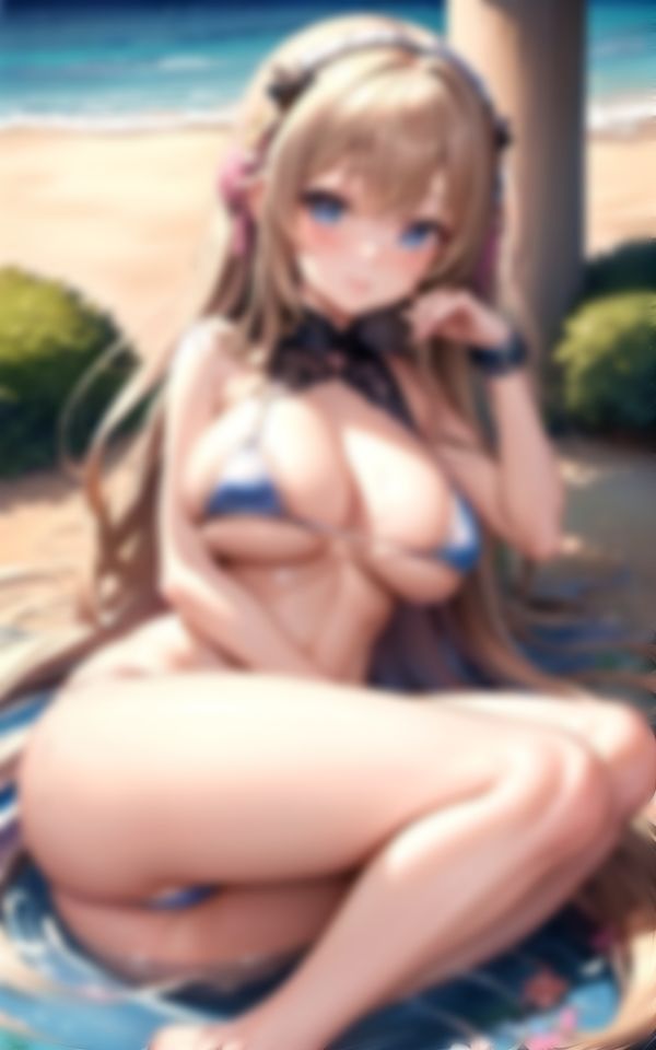 サンプル画像3:野外に現れたHなネコミミ露出美女があなたを色仕掛け(AアイLABO) [d_365769]