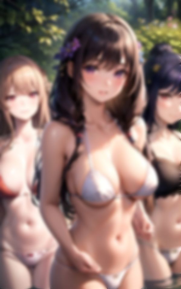 サンプル画像3:スタイル抜群の美女たちが集まるハーレム天国の秘湯(えいあいLOVE出版) [d_365770]