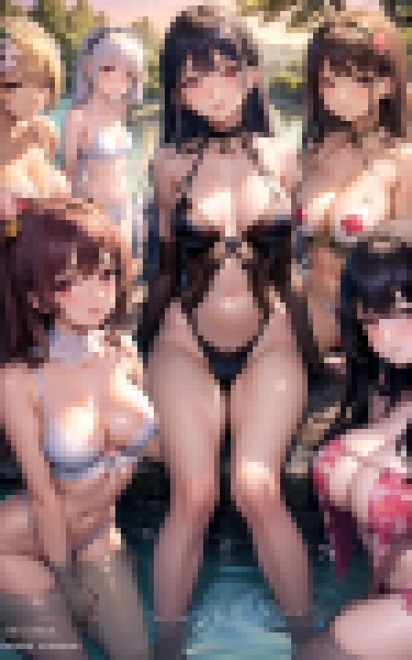 妄想浪漫〜水着美女とお忍び混浴温泉〜