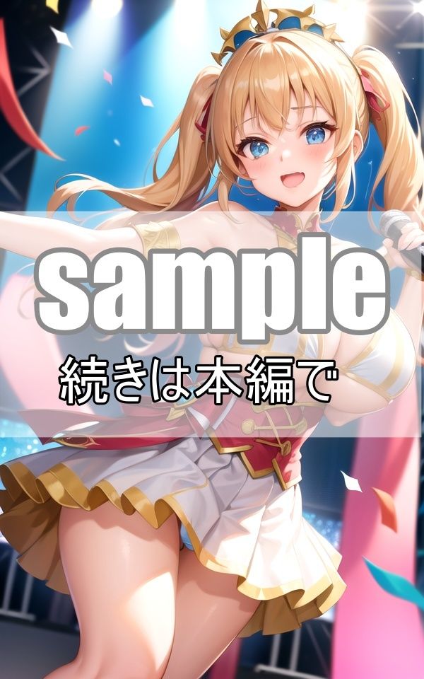 サンプル画像3:推ししか勝たん！〜僕の推しアイドルが超絶可愛いのでみんなに見て欲しい〜(高画質AI生成LABO) [d_365890]