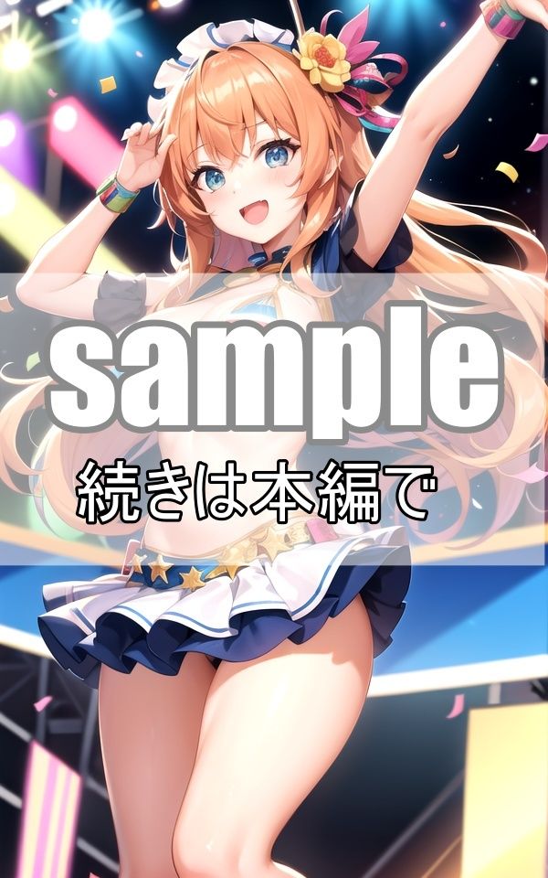 サンプル画像4:推ししか勝たん！〜僕の推しアイドルが超絶可愛いのでみんなに見て欲しい〜(高画質AI生成LABO) [d_365890]