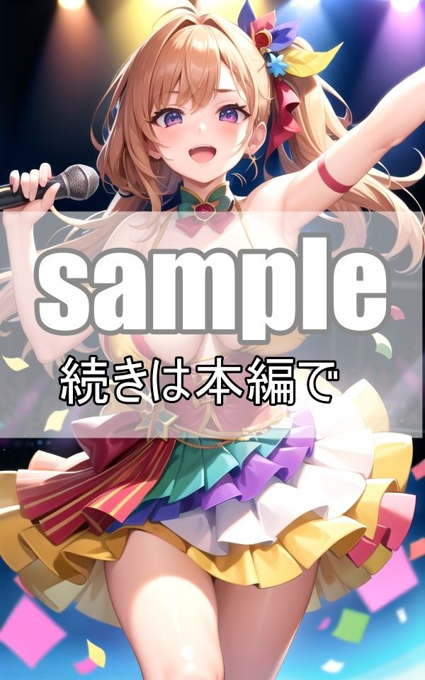 サンプル画像6:推ししか勝たん！〜僕の推しアイドルが超絶可愛いのでみんなに見て欲しい〜(高画質AI生成LABO) [d_365890]