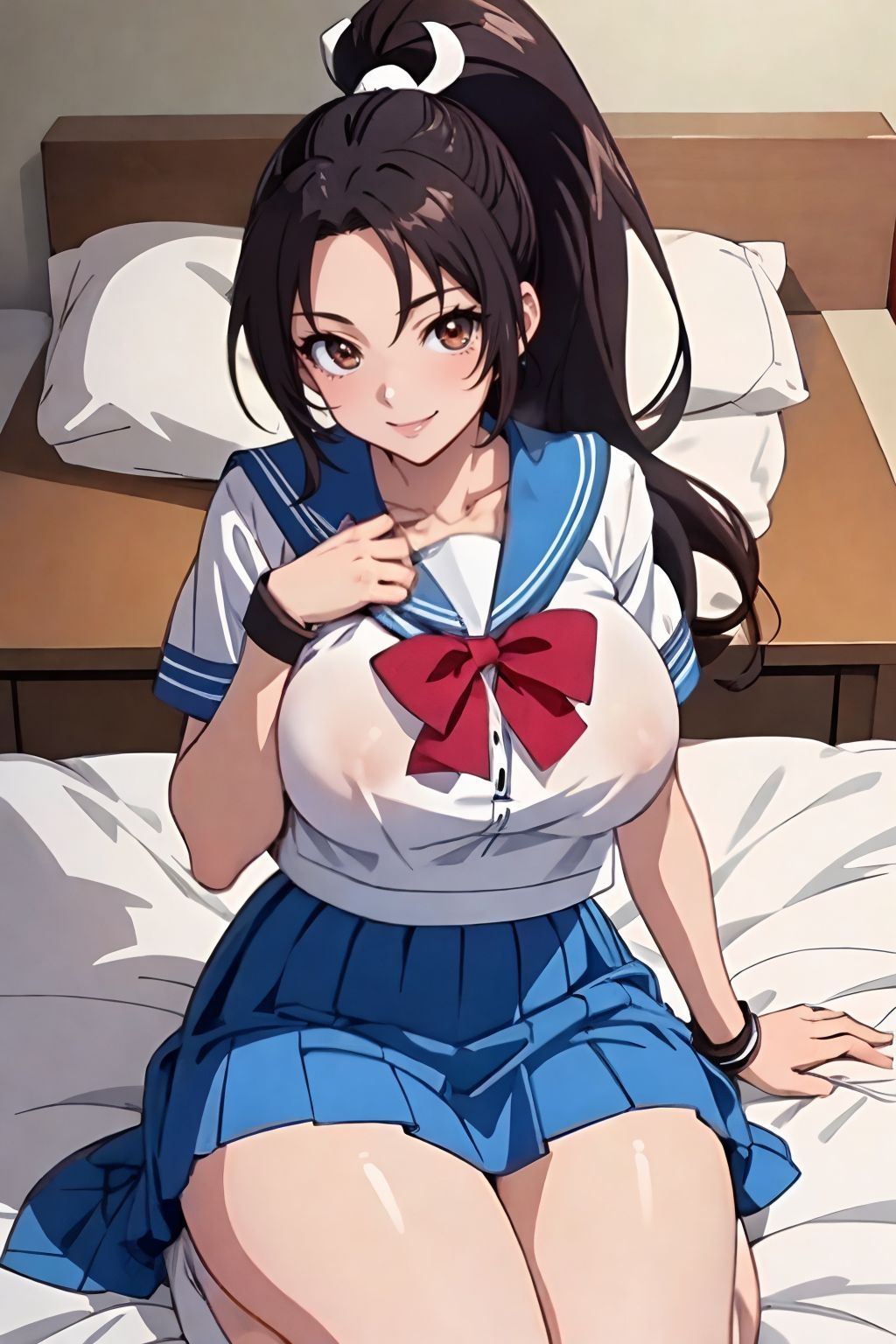 サンプル画像1:不◯火舞の性専攻学校体験(アニメパン) [d_365904]