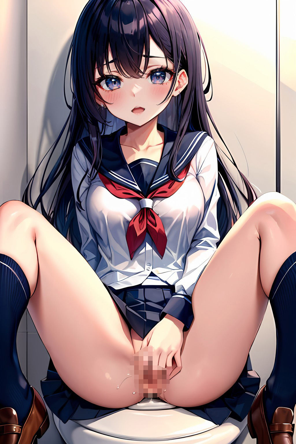 サンプル画像2:可愛いJK達が一日100回オナニーしないと死んでしまう病にかかった！！(たまごサンド) [d_365917]