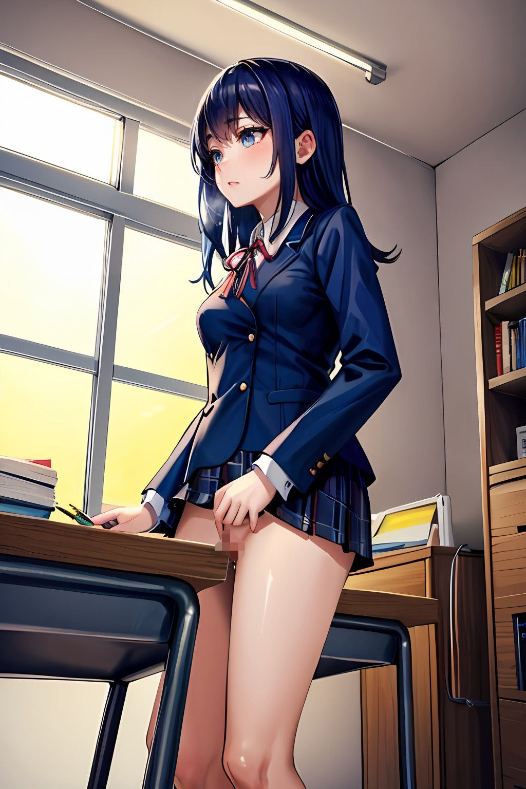 サンプル画像4:可愛いJK達が一日100回オナニーしないと死んでしまう病にかかった！！(たまごサンド) [d_365917]