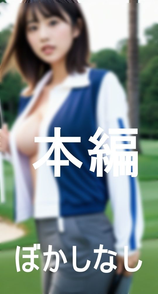 サンプル画像2:巨乳ゴルファーとこのあとの19番ホール確約済み(キンスイ) [d_365943]