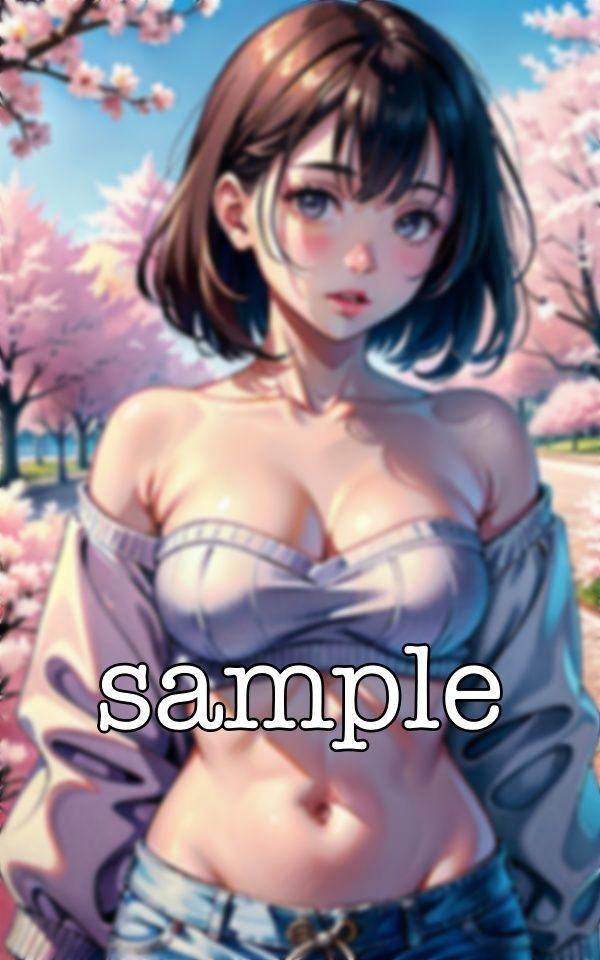 サンプル画像5:幼なじみがFカップの爆乳おっぱいを見せてくれた・・・22歳の春に花見をしてえちえち美少女(ぷにぷに研究所) [d_365947]