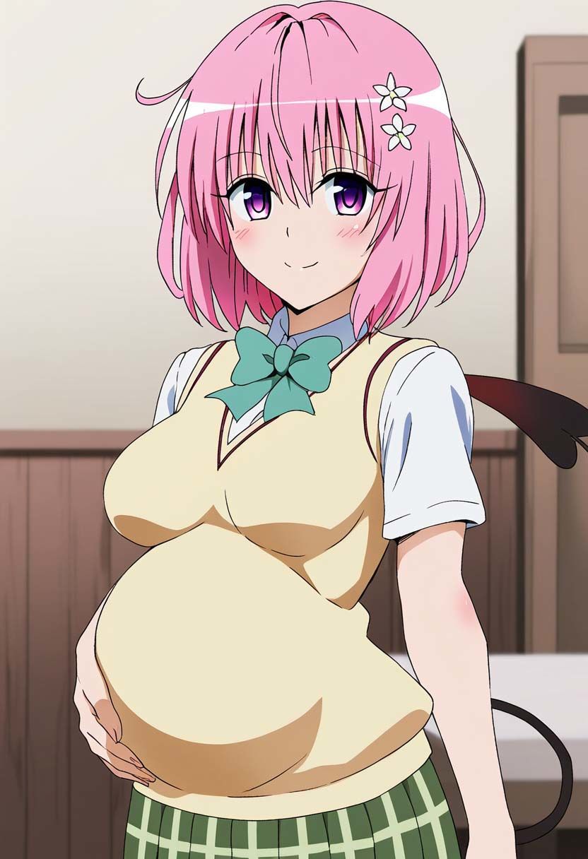 サンプル画像5:〜あの憧れのヒロインとラブラブ孕ませH〜 〇モ編(こんあーと) [d_366075]